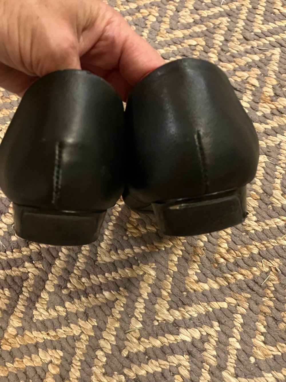 Vionic Sonoma Wedge Square Toe Flats Black - Picture 6 of 7